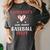 Somebody’s Loud Mouth Baseball Mom Women's Comfort Colors T-Shirt Pepper Somebody’s Loud Mouth Baseball Mom Women's Comfort Colors T-Shirt Pepper