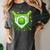 St Patrick Day Baseball Drip Ice Cream Boys Men Women's Comfort Colors T-Shirt Pepper