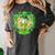 St Patrick Day Baseball Drip Ice Cream Baseball Home Plate Women's Comfort Colors T-Shirt Pepper St Patrick Day Baseball Drip Ice Cream Baseball Home Plate Women's Comfort Colors T-Shirt Pepper