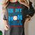 In My T-Ball Mom Era Baseball Mom Groovy Mother's Day Raglan Baseball Tee Women's Comfort Colors T-Shirt Pepper