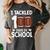 I Tackled 100 Days Of School Baseball Player Kids Teacher Women's Comfort Colors T-Shirt Pepper I Tackled 100 Days Of School Baseball Player Kids Teacher Women's Comfort Colors T-Shirt Pepper