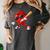 Valentine Baseball Heart Sports Love Valentines Day Boys Women's Comfort Colors T-Shirt Pepper