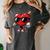 Valentines Day Baseball Heart Bat Sunglasses Men Boys Kids Women's Comfort Colors T-Shirt Pepper Valentines Day Baseball Heart Bat Sunglasses Men Boys Kids Women's Comfort Colors T-Shirt Pepper