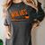 Wolves Baseball Team Baseball Mom Wolf Sports School Spirit Women's Comfort Colors T-Shirt Pepper