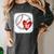 Womens Bleached Custom Baseball Mom Number 32 Heart For Mom Women's Comfort Colors T-Shirt Pepper Womens Bleached Custom Baseball Mom Number 32 Heart For Mom Women's Comfort Colors T-Shirt Pepper