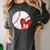 Womens Custom Baseball Mom Number 50 Heart For Mom Mommy Women's Comfort Colors T-Shirt Pepper Womens Custom Baseball Mom Number 50 Heart For Mom Mommy Women's Comfort Colors T-Shirt Pepper