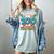 100 Days Of School Baseball Drip Boys 100th Day Of School Women's Comfort Colors T-Shirt Denim