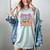 100 Days Of School Baseball Drip Boys Kids 100th Day Women's Comfort Colors T-Shirt Denim