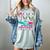 100 Days Of School Boys Kids 100th Day Of School Baseball Women's Comfort Colors T-Shirt Denim