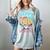 100 Days Of School Kids Baseball Drip 100th Day Of School Women's Comfort Colors T-Shirt Denim 100 Days Of School Kids Baseball Drip 100th Day Of School Women's Comfort Colors T-Shirt Denim
