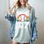 I Was 6 Now Im 7 Baseball Birthday Age 7 Women's Comfort Colors T-Shirt Denim