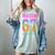 6 7 Mason Baseball Drip Women's Comfort Colors T-Shirt Denim 6 7 Mason Baseball Drip Women's Comfort Colors T-Shirt Denim