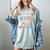 67 33 Days Of School Baseball Drip 100 Days Of School Women's Comfort Colors T-Shirt Denim