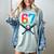 67 Baseball Meme Cool Drip Number 67 Player Or 67th Birthday Women's Comfort Colors T-Shirt Denim