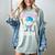 67 Six Seven Baseball Ice Cream Drip Number 67 Player Women's Comfort Colors T-Shirt Denim