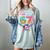 7th Birthday Boys I Was 6 Now I'm 7 Baseball Ice Cream Drip Women's Comfort Colors T-Shirt Denim 7th Birthday Boys I Was 6 Now I'm 7 Baseball Ice Cream Drip Women's Comfort Colors T-Shirt Denim