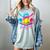8th Birthday Baseball Ice Cream Drip 8 Years Old Girls B-Day Women's Comfort Colors T-Shirt Denim 8th Birthday Baseball Ice Cream Drip 8 Years Old Girls B-Day Women's Comfort Colors T-Shirt Denim