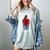 African American Baseball Mom Gemini Queen Zodiac Sign Women's Comfort Colors T-Shirt Denim African American Baseball Mom Gemini Queen Zodiac Sign Women's Comfort Colors T-Shirt Denim