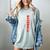 American Flag Baseball Team Baseball Player Baseball Women's Comfort Colors T-Shirt Denim