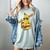 Banana Baseball Fruit Women's Comfort Colors T-Shirt Denim