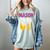 Baseball 6 7 Ice Cream Drip Number 67 Six Seven Meme Women's Comfort Colors T-Shirt Denim
