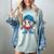 Baseball Drippy Style Apparel For Boys Youth Cool Baseball Women's Comfort Colors T-Shirt Denim Baseball Drippy Style Apparel For Boys Youth Cool Baseball Women's Comfort Colors T-Shirt Denim