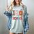 Baseball Football Basketball I Survived 100 Days Of School Women's Comfort Colors T-Shirt Denim Baseball Football Basketball I Survived 100 Days Of School Women's Comfort Colors T-Shirt Denim