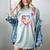 Baseball Ice Cream Drip 67 Meme Six Seven 67th Birthday Women's Comfort Colors T-Shirt Denim