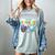 Baseball Ice Cream Drip Bonus Dad Of The Birthday Boy Women's Comfort Colors T-Shirt Denim Baseball Ice Cream Drip Bonus Dad Of The Birthday Boy Women's Comfort Colors T-Shirt Denim