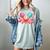 Baseball Ice Cream Drip Style Melt Ice Cream Youth Boys Women's Comfort Colors T-Shirt Denim