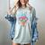Baseball Ice Cream Heart Sunglasses Youth Boys Valentine Women's Comfort Colors T-Shirt Denim