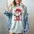 Baseball Ice Cream Valentine Dripping Game Day Men Boys Kids Women's Comfort Colors T-Shirt Denim Baseball Ice Cream Valentine Dripping Game Day Men Boys Kids Women's Comfort Colors T-Shirt Denim