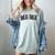 Baseball Mama Rocks Lightning Baseball Mom Mother's Day Women's Comfort Colors T-Shirt Denim Baseball Mama Rocks Lightning Baseball Mom Mother's Day Women's Comfort Colors T-Shirt Denim