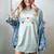 Baseball Mom Cute Retro Look Mothers Will Love Women's Comfort Colors T-Shirt Denim