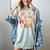 In My Baseball Mom Era Cute Mommy Groovy Women's Comfort Colors T-Shirt Denim In My Baseball Mom Era Cute Mommy Groovy Women's Comfort Colors T-Shirt Denim