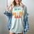 In My Baseball Mom Era Baseball Retro Groovy Mom Women's Comfort Colors T-Shirt Denim In My Baseball Mom Era Baseball Retro Groovy Mom Women's Comfort Colors T-Shirt Denim