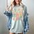 In My Baseball Mom Era Women's Comfort Colors T-Shirt Denim In My Baseball Mom Era Women's Comfort Colors T-Shirt Denim