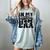 In My Baseball Mom Era Baseball Women's Comfort Colors T-Shirt Denim