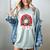 Baseball Mom Rainbow Boho Mommy Women's Comfort Colors T-Shirt Denim