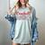 Baseball Mom Sporty Humor Raglan Baseball Tee Women's Comfort Colors T-Shirt Denim