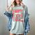 Baseball Mom Traits For Great Mothers Grey And Red Women's Comfort Colors T-Shirt Denim