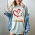 Baseball Nana Baseball Heart Family Matching Women's Comfort Colors T-Shirt Denim Baseball Nana Baseball Heart Family Matching Women's Comfort Colors T-Shirt Denim