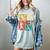 Baseball Player Collage Men Kids Coach Youth Boys Women's Comfort Colors T-Shirt Denim