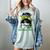 Brazil Baseball Mom Messy Bun Women's Comfort Colors T-Shirt Denim Brazil Baseball Mom Messy Bun Women's Comfort Colors T-Shirt Denim