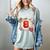 Bruh I'm 8 Baseball 8th Birthday Sports 8 Year Old Boy Women's Comfort Colors T-Shirt Denim