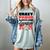 Crazy Proud Always Loud Baseball Mom Saying Women's Comfort Colors T-Shirt Denim Crazy Proud Always Loud Baseball Mom Saying Women's Comfort Colors T-Shirt Denim