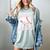 My Favorite Baseball Player Calls Me Pop Pop Women's Comfort Colors T-Shirt Denim My Favorite Baseball Player Calls Me Pop Pop Women's Comfort Colors T-Shirt Denim