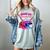 Game Kindergarten Baseball Ice Cream Drip On Back To School Women's Comfort Colors T-Shirt Denim Game Kindergarten Baseball Ice Cream Drip On Back To School Women's Comfort Colors T-Shirt Denim