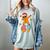Gingerbread Six Seven 67 Ice Cream Drip Baseball Women's Comfort Colors T-Shirt Denim Gingerbread Six Seven 67 Ice Cream Drip Baseball Women's Comfort Colors T-Shirt Denim