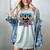 Happy 100 Days Of School Baseball Drip For Kids Teachers Women's Comfort Colors T-Shirt Denim Happy 100 Days Of School Baseball Drip For Kids Teachers Women's Comfort Colors T-Shirt Denim